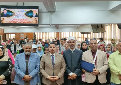 جامعة المنيا تنظم معسكرًا توعويًا تحت شعار «أسرة مستقرة تساوي مجتمعًا آمنًا»