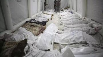 استشهاد عائلة كاملة في قصف الاحتلال خيمتهم في مواصي خان يونس