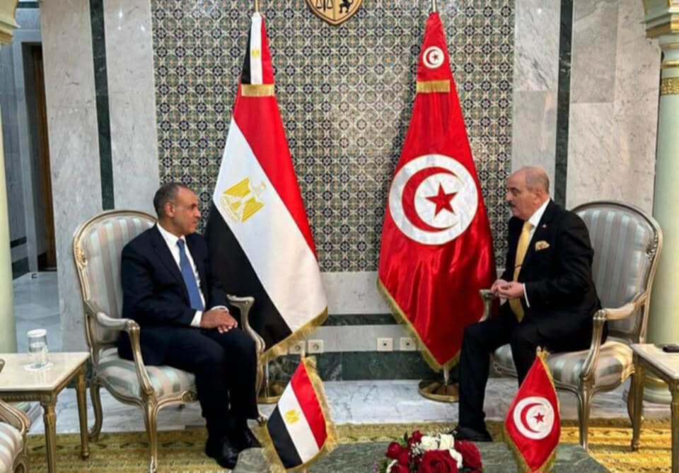 وزير الخارجية يعقد جلسة مباحثات مع نظيره التونسي وزير الخارجية يعقد جلسة مباحثات مع نظيره التونسي
