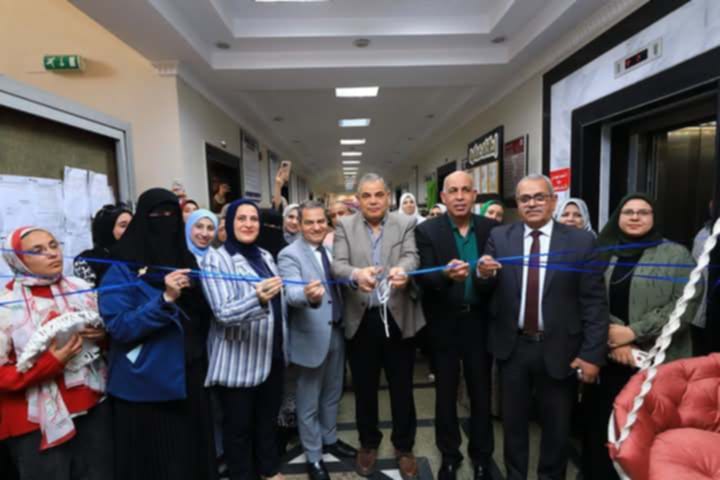 رئيس جامعة كفر الشيخ يفتتح المعارض السنوية لكلية التربية النوعية للعام الجامعي 2024/2025