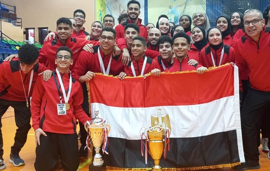 مصر تتوج بالبطولتين العربية والأفريقية للكبار والناشئين في كرة السرعة