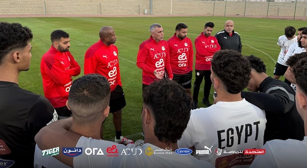 منتخب مصر تحت 20 سنة يواصل تدريباته.. ونبيه يدرس جنوب أفريقيا بالفيديو