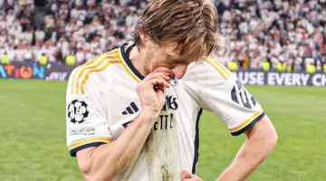 مودريتش يذهل الجميع بهدف رائع خلال تدريبات ريال مدريد (فيديو)