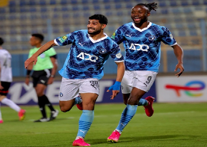 مروان حمدي يتولى قيادة هجوم بيراميدز ضد سيراميكا كليوباترا في الدوري. مروان حمدي يتولى قيادة هجوم بيراميدز ضد سيراميكا كليوباترا في الدوري.