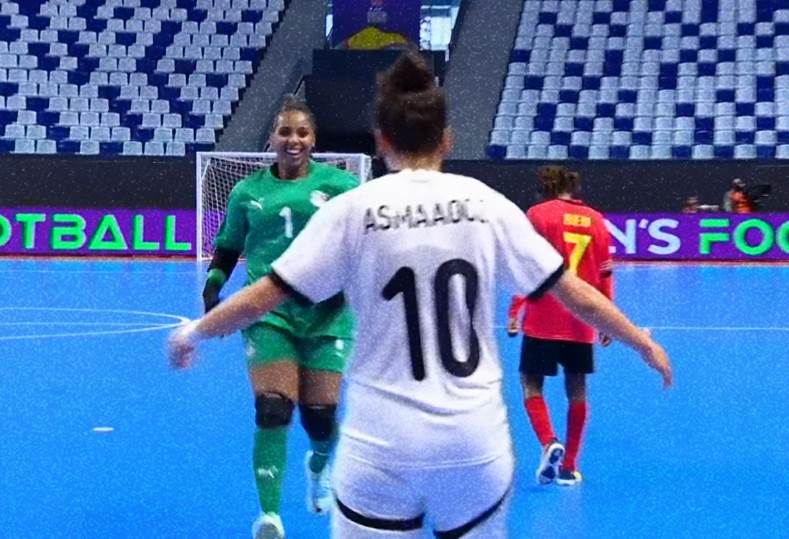 أسماء علي تتعادل لـ منتخب مصر أمام أنجولا في كأس الأمم الإفريقية أسماء علي تتعادل لـ منتخب مصر أمام أنجولا في كأس الأمم الإفريقية