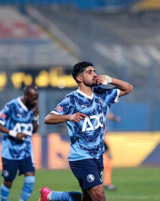 إبراهيم عادل خارج قائمة بيراميدز لمواجهة أورلاندو بايرتس