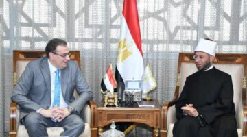 وزير الأوقاف ورئيس الجهاز المركزي للتنظيم والإدارة يبحثان التعاون المشترك
