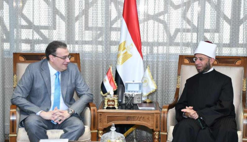 وزير الأوقاف ورئيس الجهاز المركزي للتنظيم والإدارة يبحثان التعاون المشترك