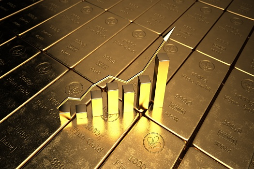 ارتفاع الذهب عالميًا وسط تزايد الطلب ارتفاع الذهب عالميًا وسط تزايد الطلب