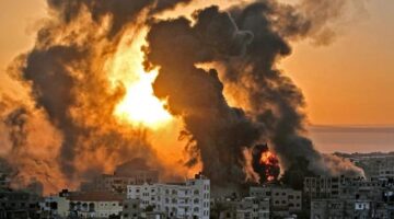 استشهاد ثلاثة فلسطينيين بينهم طفل في قصف الاحتلال الإسرائيلي لخان يونس