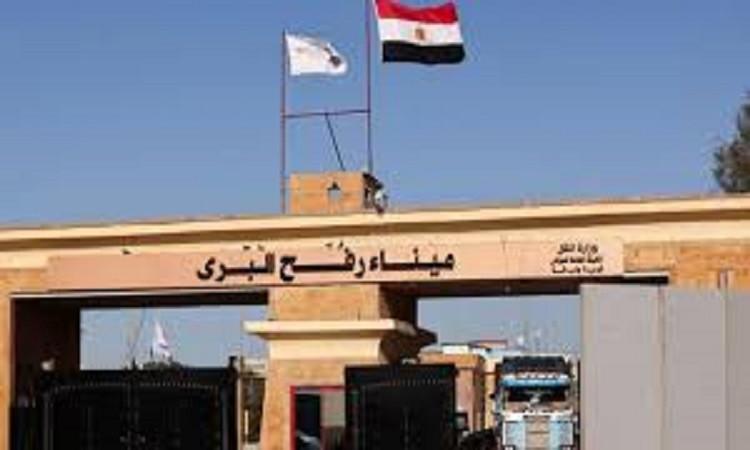 استمرار فتح ميناء رفح البري لليوم الـ 40 على التوالي