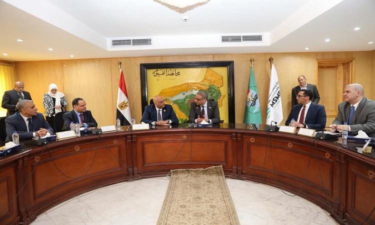 الأنصاري ورحمي يبحثان تعزيز التعاون لدعم المشروعات الصغيرة والمتوسطة