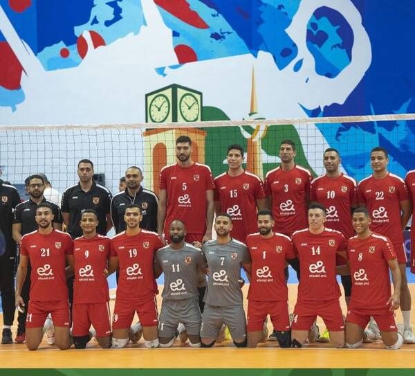 الأهلي المصري يحصد برونزية البطولة الأفريقية للطائرة