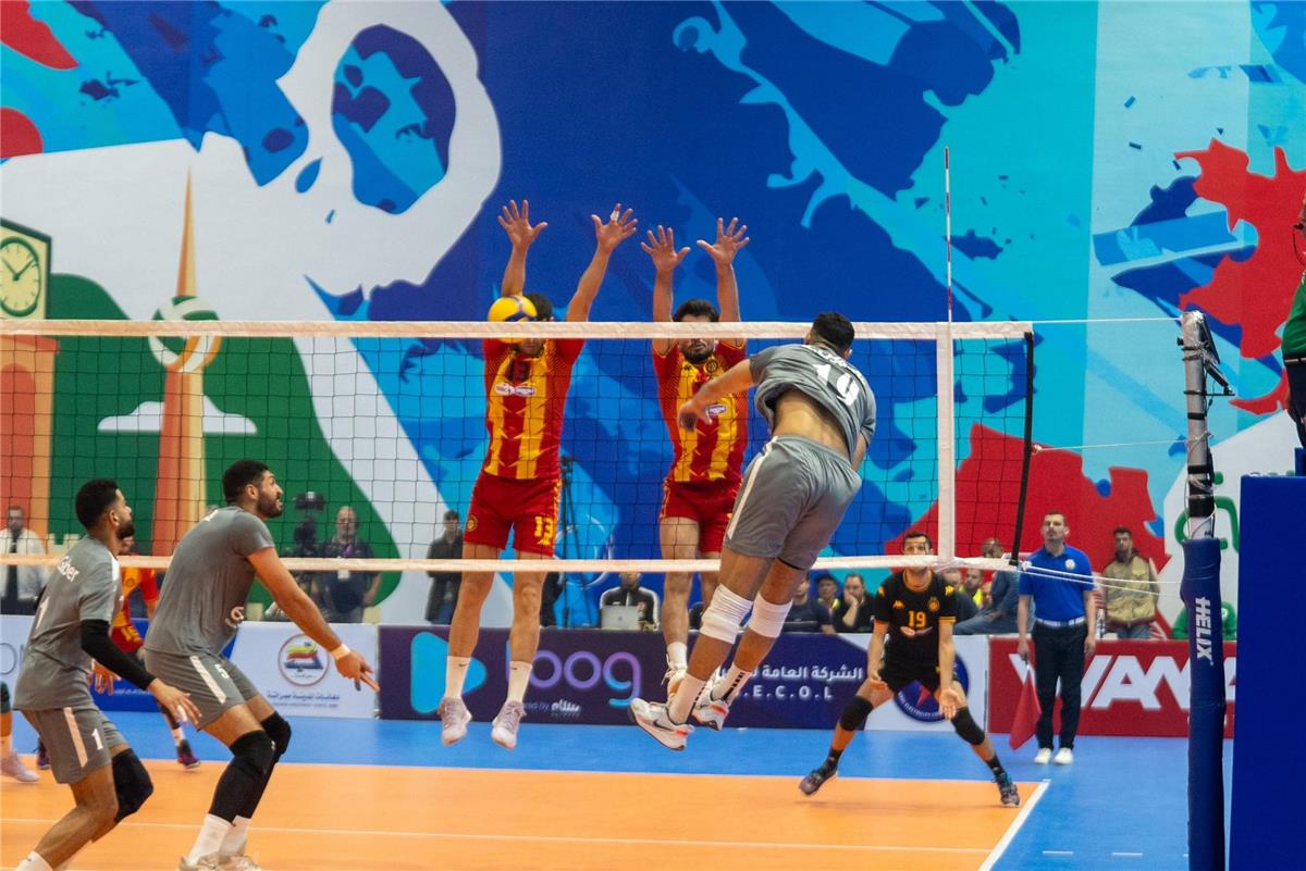 الأهلي يسقط أمام الترجي التونسي ويودع بطولة إفريقيا للكرة الطائرة