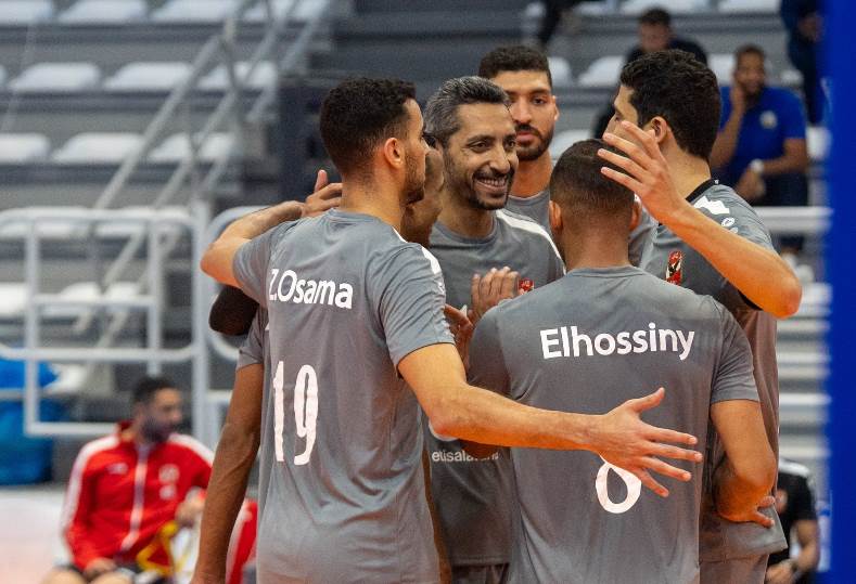 الأهلي يفوز على نيمو ستارز الأوغندي ببطولة أفريقيا للكرة الطائرة