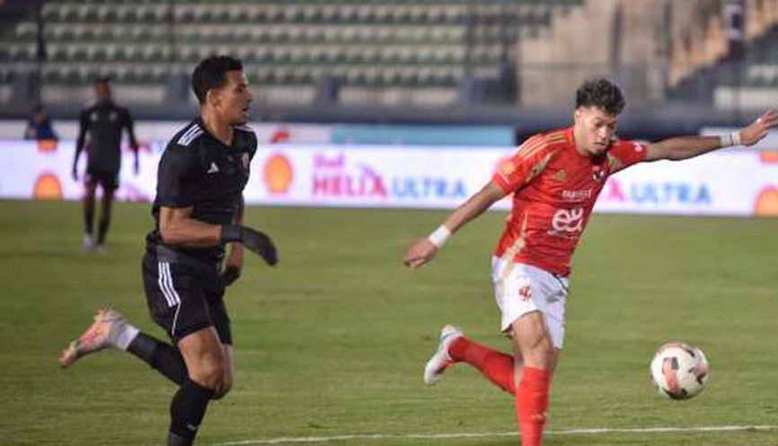 بتروجيت يفرض التعادل على الأهلي في الشوط الأول