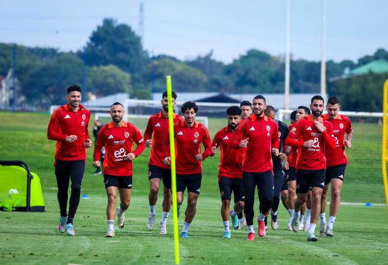 الأهلي ينهي استعداداته لمواجهة صن داونز بـ دوري أبطال إفريقيا