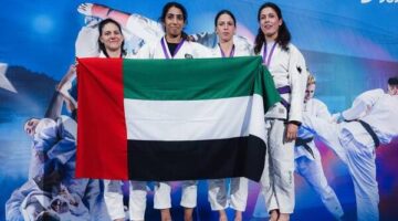 الإمارات تحصد 6 ميداليات في أول أيام بطولة باريس للجوجيتسو