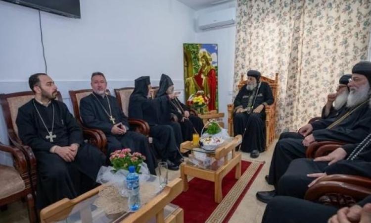 البابا تواضروس يلتقي قيادات كنيستي الأرمن والروم الأرثوذكس في رومانيا