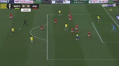 التعادل السلبي يحسم نتيجة منتصف الشوط الأول لمباراة الأهلي وصن داونز في دوري أبطال إفريقيا