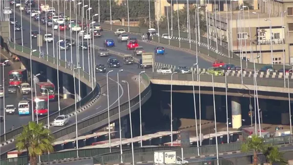 تقرير حركة المرور الصباحي: ازدحام متوسط في القاهرة والجيزة تقرير حركة المرور الصباحي: ازدحام متوسط في القاهرة والجيزة