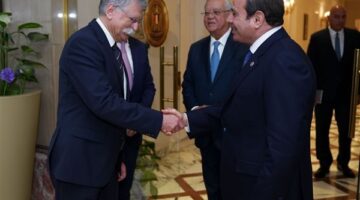 الرئيس السيسي يبحث مع رئيس البرلمان المجري سبل التعاون المشترك