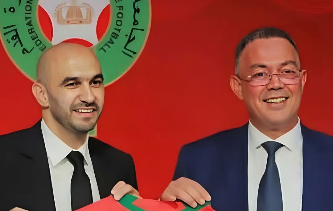 الركراكي ولقجع يدعمان منتخب المغرب للناشئين الركراكي ولقجع يدعمان منتخب المغرب للناشئين