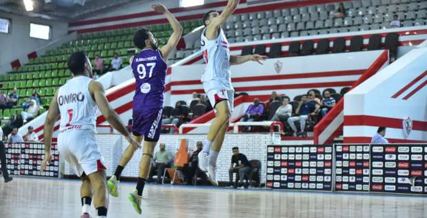 الزمالك يهزم المصرية للاتصالات ويتنظر الفائز من الأهلي وهليوبوليس بنصف نهائي دوري السلة الزمالك يهزم المصرية للاتصالات ويتنظر الفائز من الأهلي وهليوبوليس بنصف نهائي دوري السلة