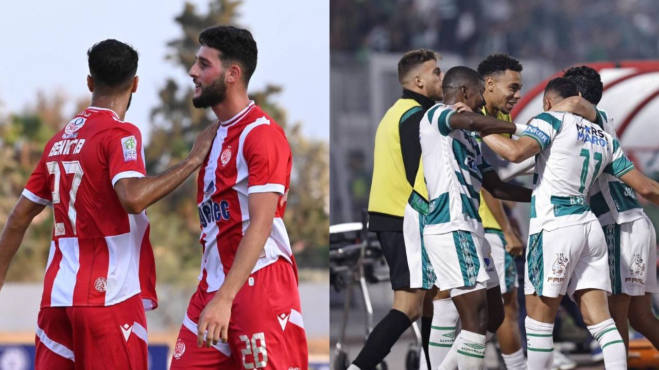 القنوات الناقلة لمباراة الوداد ضد الرجاء في الدوري المغربي