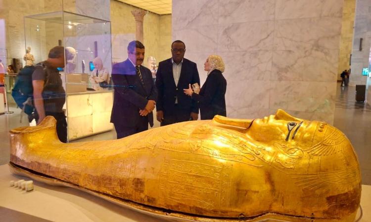 القومي للحضارة المصرية يستقبل وفد من مسؤولي الوكالة الدولية للطاقة الذرية القومي للحضارة المصرية يستقبل وفد من مسؤولي الوكالة الدولية للطاقة الذرية
