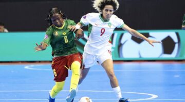 المغرب تهزم الكاميرون 7-1 في كأس الأمم الإفريقية للكرة النسائية “صالات”
