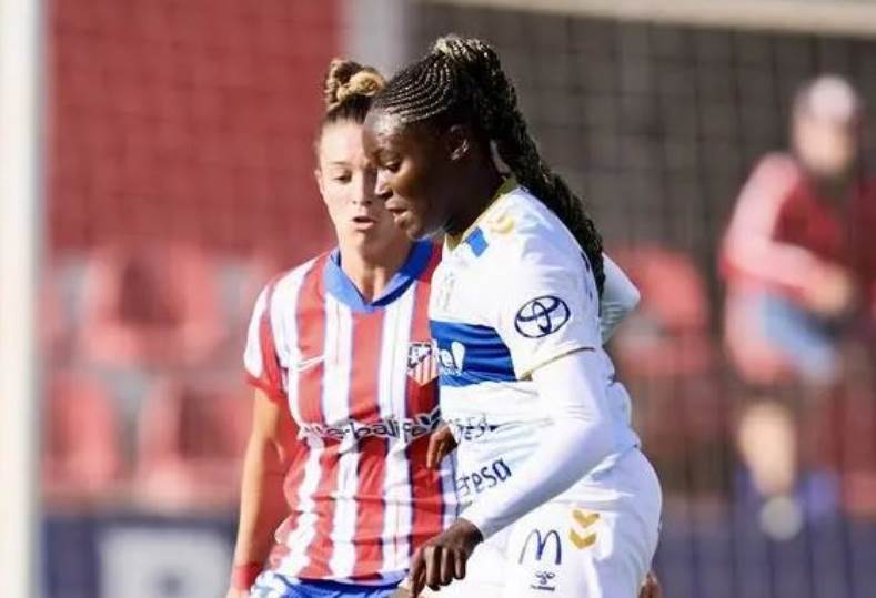 المغربية سكينة أوزراوي تشارك في هزيمة تينيريفي أمام أتلتيكو مدريد