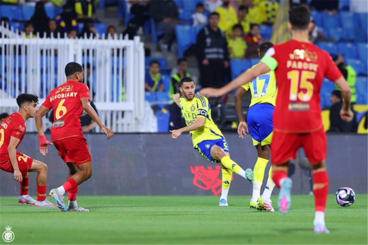 النصر يحقق فوزًا قاتلًا على ضمك ويحافظ على المركز الثالث في الدروي السعودي النصر يحقق فوزًا قاتلًا على ضمك ويحافظ على المركز الثالث في الدروي السعودي
