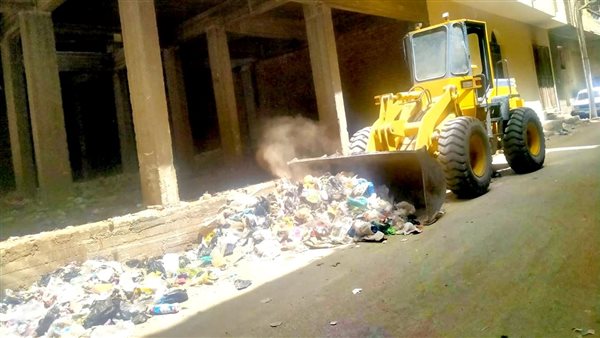 بالصور.. رفع 3 طن من التراكمات والأتربة في حملة نظافة بالأقصر