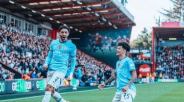 بث مباشر لحظة بلحظة لمباراة مانشستر سيتي وأستون فيلا (2-1)
