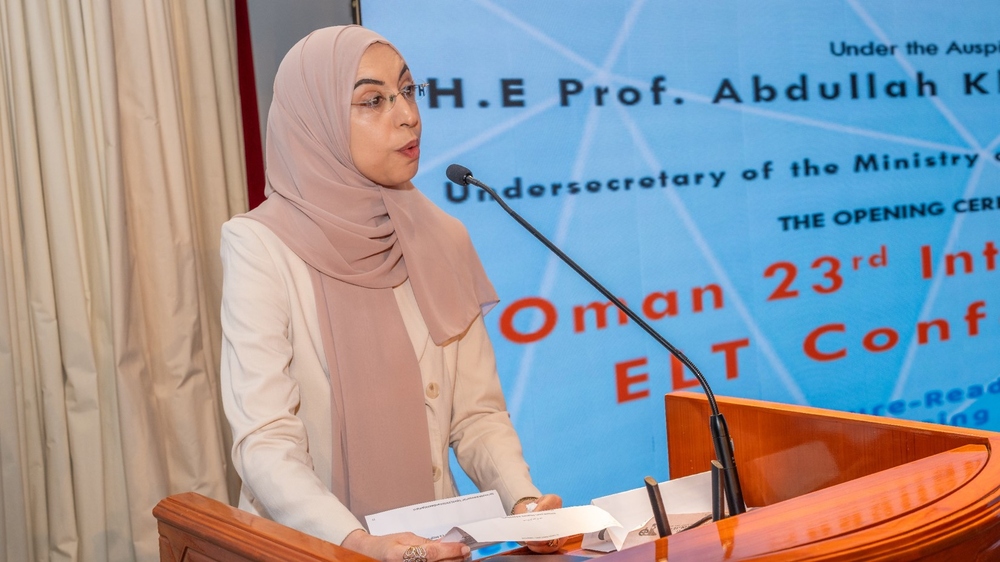 بدء مؤتمر عُمان الدولي الـ 23 لتدريس اللغة الإنجليزية في جامعة السلطان قابوس بدء مؤتمر عُمان الدولي الـ 23 لتدريس اللغة الإنجليزية في جامعة السلطان قابوس