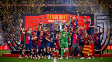 برشلونة ملك إسبانيا الجديد.. سيطرة البارسا على التشكيل المثالي لكأس الملك