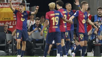 برشلونة يتلقى تهنئة حكومية