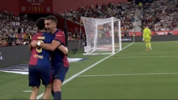 برشلونة يكتسح ريال مدريد بثلاثية ويتوج بلقب كأس ملك إسبانيا