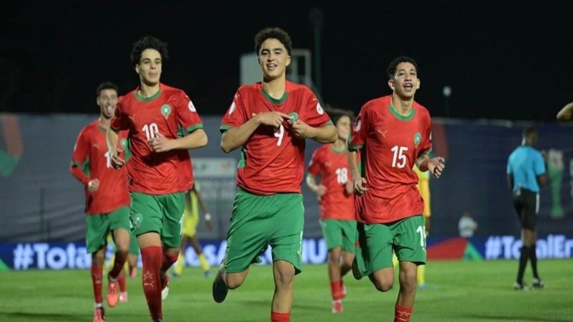 بولعروش يقود ناشئي المغرب لتتويج تاريخي بولعروش يقود ناشئي المغرب لتتويج تاريخي