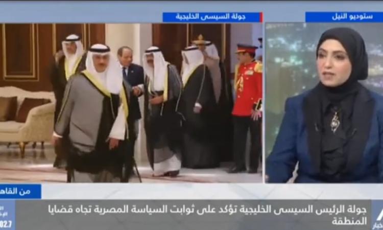 د.غادة: جولة الرئيس الخليجية تؤكد الثوابت المصرية تجاه قضايا المنطقة د.غادة: جولة الرئيس الخليجية تؤكد الثوابت المصرية تجاه قضايا المنطقة