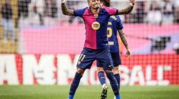رافينيا يقود تشكيل برشلونة أمام ريال مدريد في نهائي كأس ملك إسباني