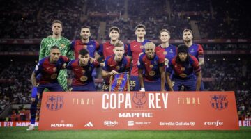 رجل مباراة برشلونة وريال مدريد في نهائي كأس ملك إسبانيا