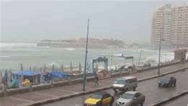 رغم حالة القلق بسبب العاصفة الترابية.. استمرار حركة الميناء بالإسكندرية
