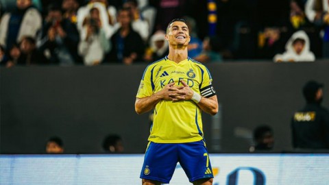 رونالدو يقود النصر للفوز على الرياض في الدوري السعودي