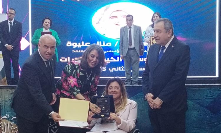صور..إيمان كريم تشارك في تكريم الفائزين بمسابقة "وسام الخير لمبادرات 2025" صور..إيمان كريم تشارك في تكريم الفائزين بمسابقة "وسام الخير لمبادرات 2025"