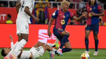 طرد 3 لاعبين من ريال مدريد بعد الخسارة ضد برشلونة