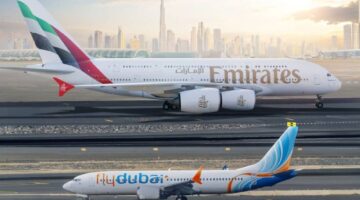 طيران الإمارات وفلاي دبي تسجلان 5 ملايين مسافر عبر شبكتهما المشتركة في 2024