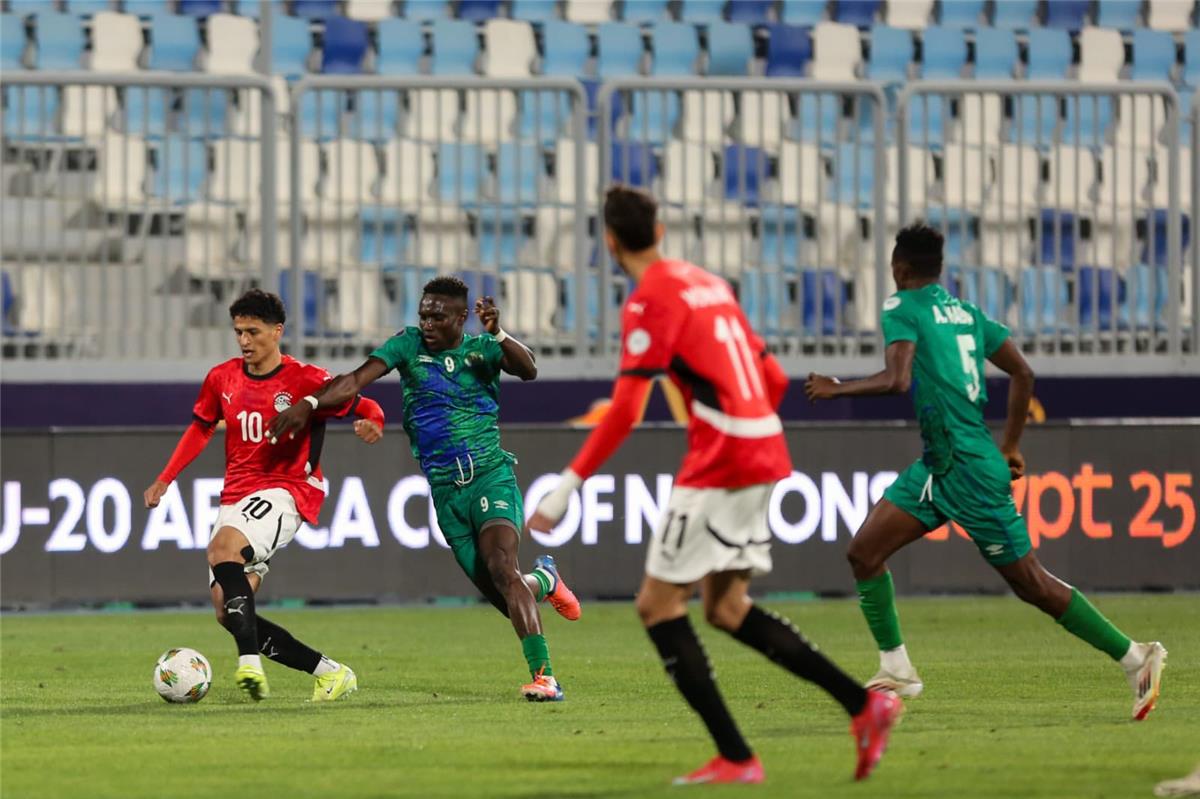 فيديو | منتخب مصر يسقط برباعية أمام سيراليون في كأس أمم إفريقيا للشباب