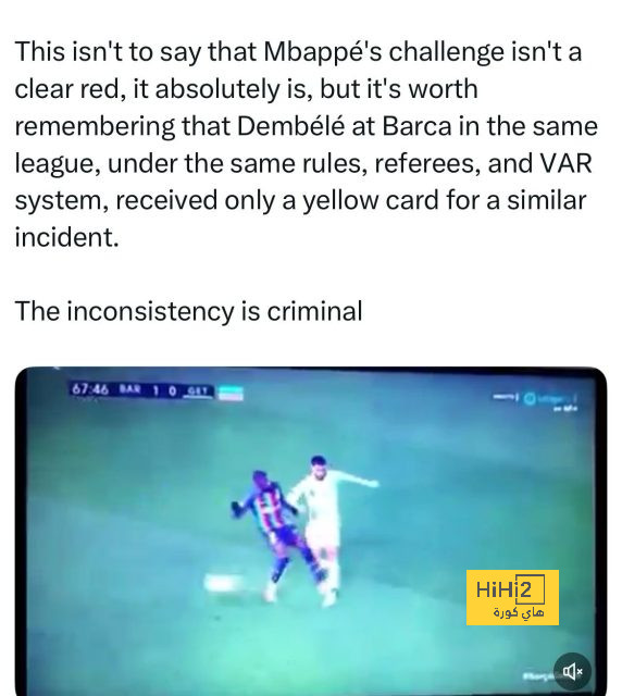 فيديو يفضح موازين التحكيم الإسباني بين ريال مدريد وبرشلونة فيديو يفضح موازين التحكيم الإسباني بين ريال مدريد وبرشلونة